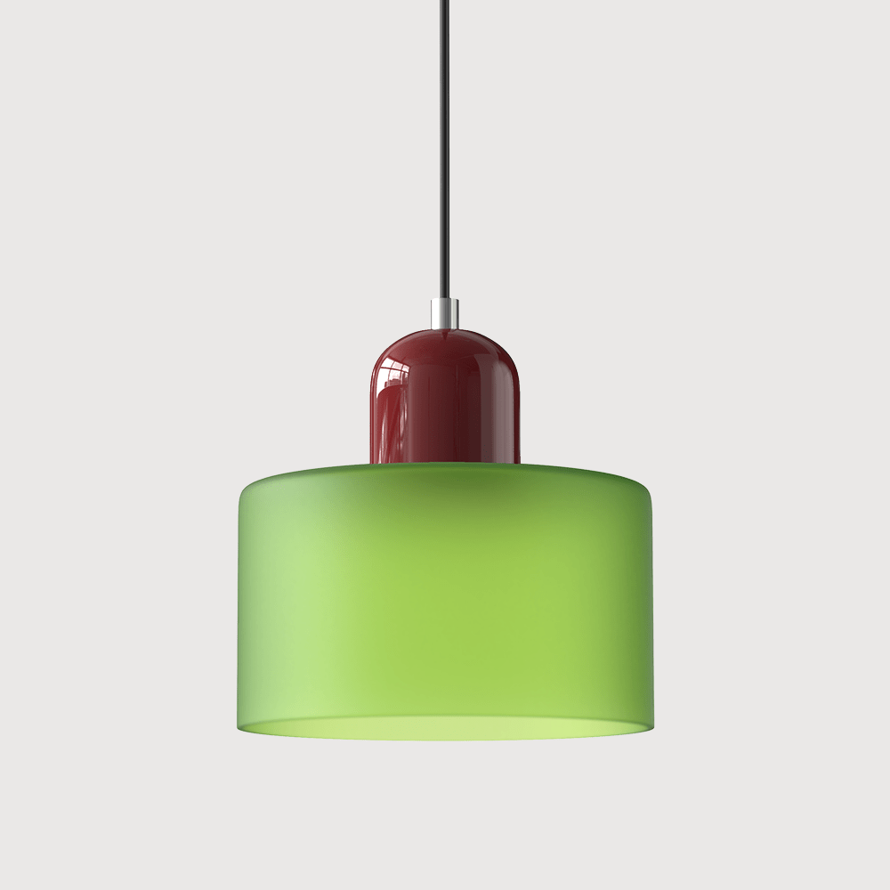 Modern Glass Pendant Light Inspired by Bauhaus Design for Interiors