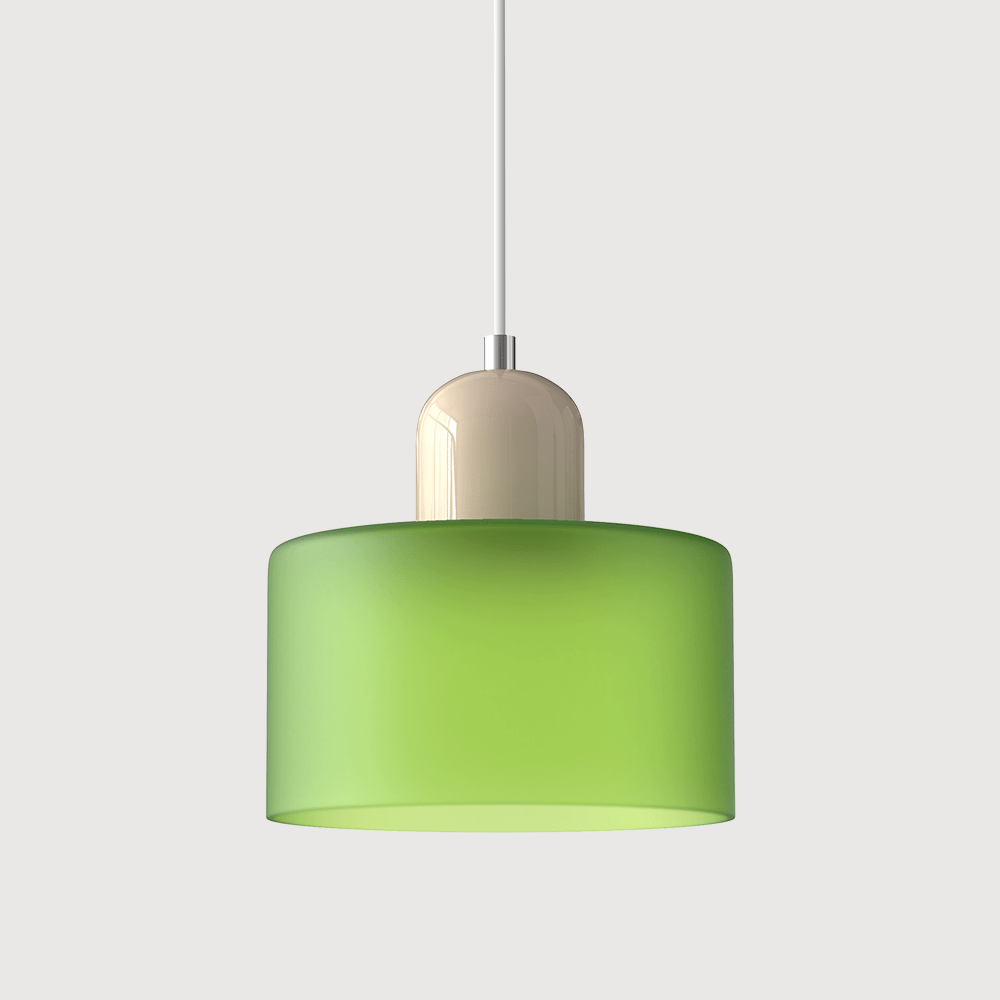 Modern Glass Pendant Light Inspired by Bauhaus Design for Interiors
