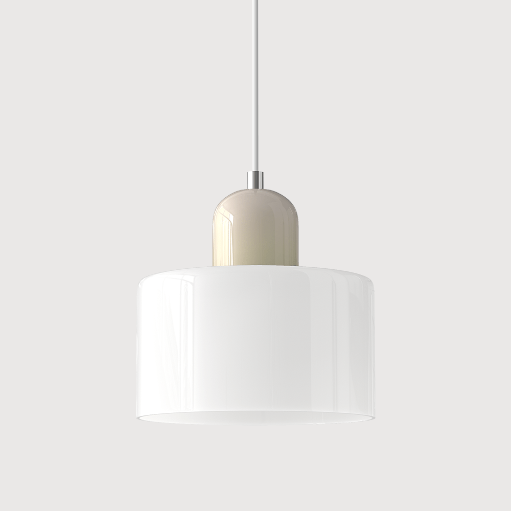 Modern Glass Pendant Light Inspired by Bauhaus Design for Interiors