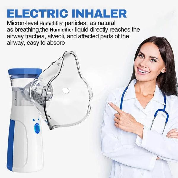 Handheld Electric Nebulizer and Steam Inhaler for Adults and Children