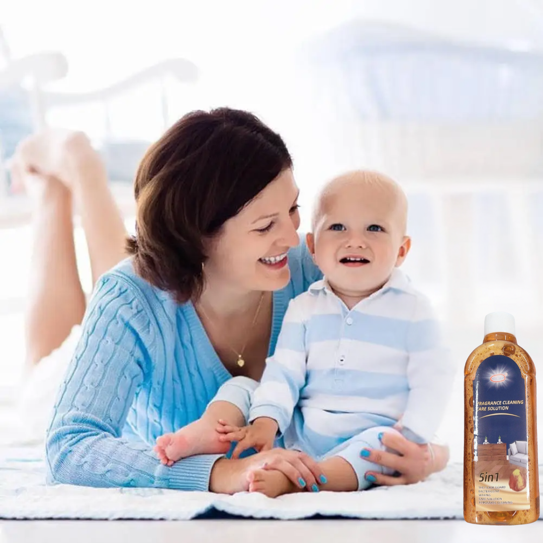 Floor Mop | Cleaning and Polishing Solution | Cleans and Maintains in One Swipe
