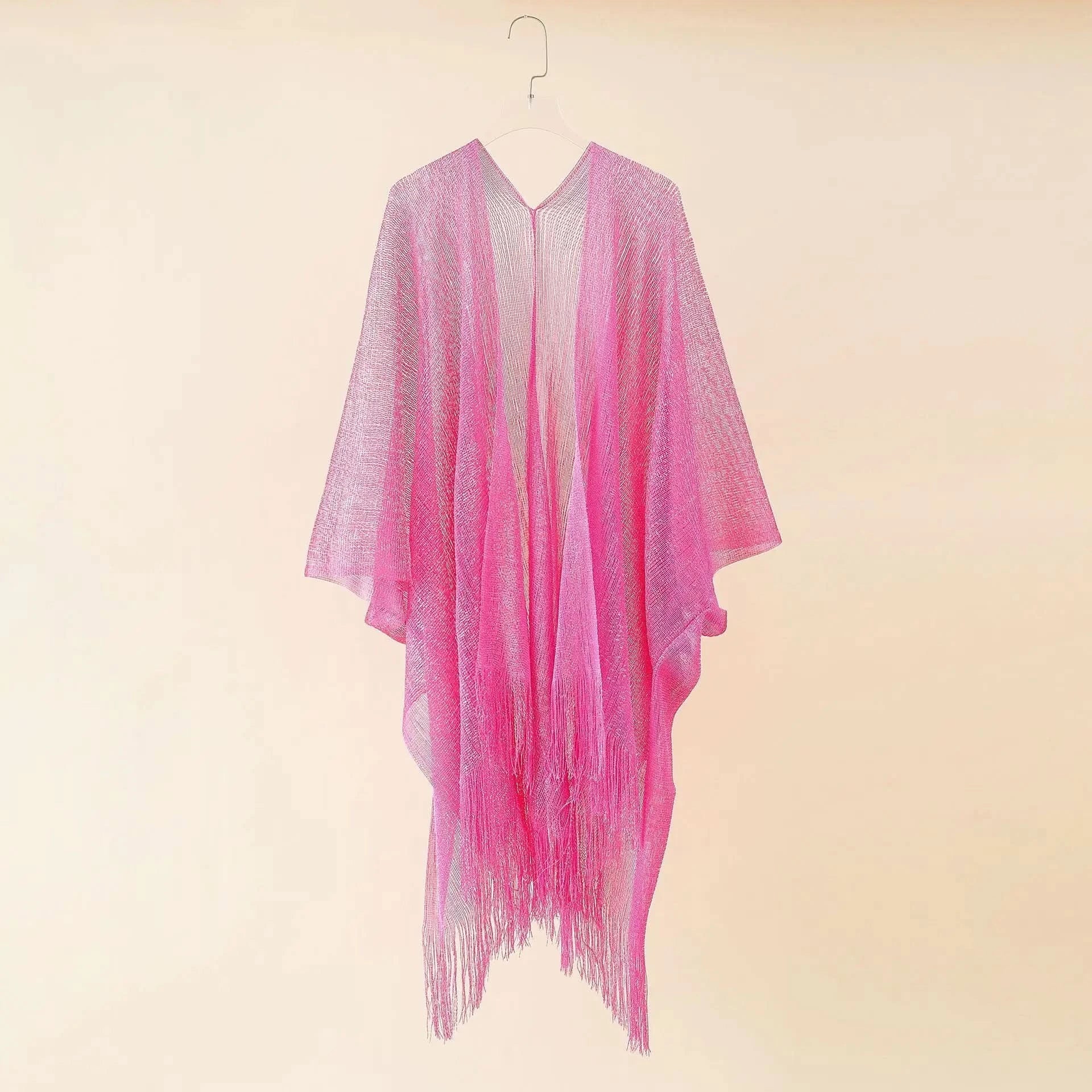 Chic Bohemian-Style Swimwear Cover-Up for Elegant Look