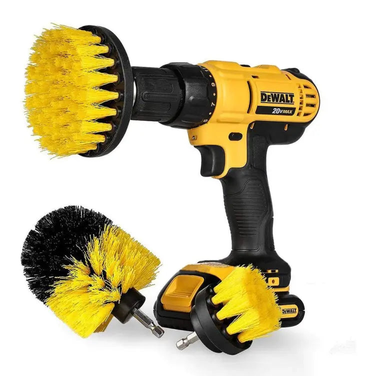 Tile and Grout Cleaning Brush Set – Ideal for Bathroom and Kitchen