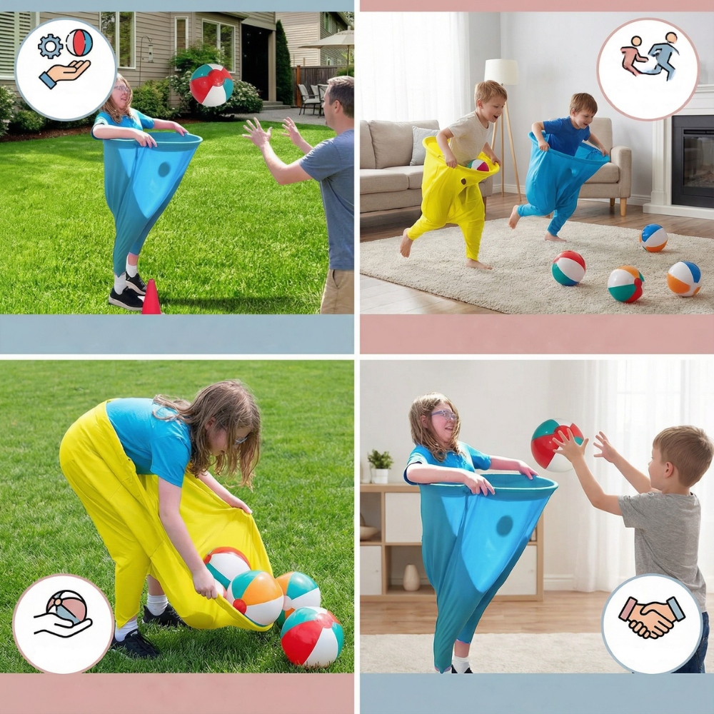 Garden Play Pants for Families Engaging in Outdoor Activities