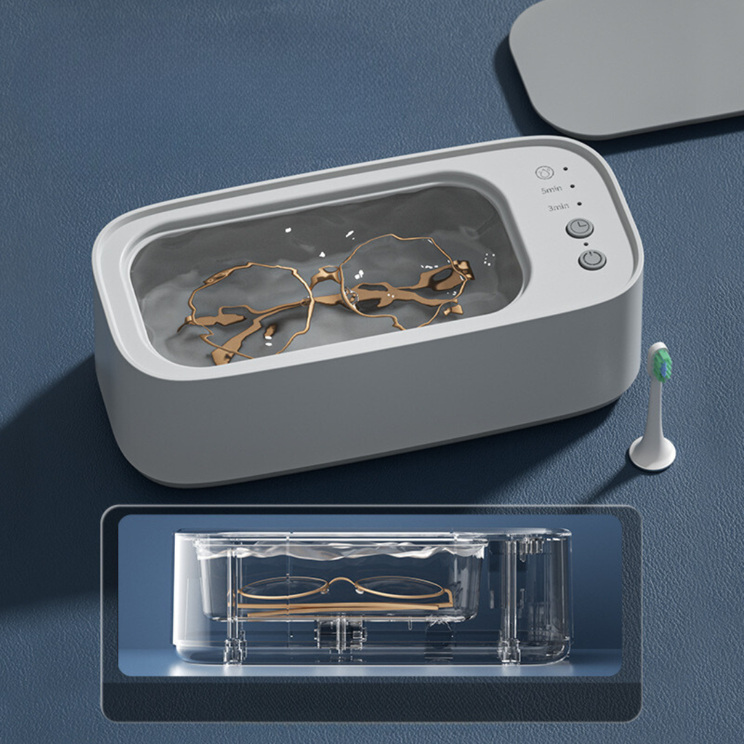 Ultrasonic Jewelry and Glasses Cleaner – Portable Cleaning Device