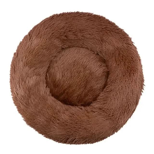 Cozy Plush Pet Bed for Warm and Comfortable Rest