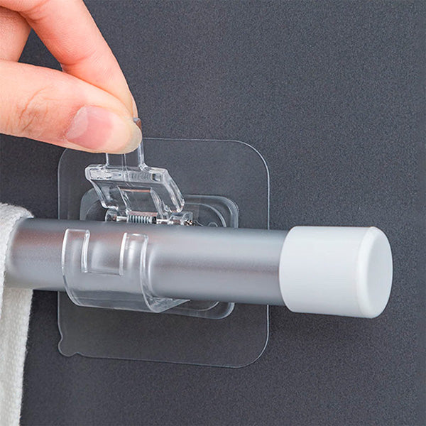 Self-Adhesive Transparent Wall Hook – No Drilling Needed