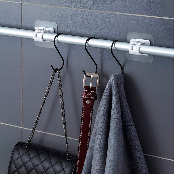 Self-Adhesive Transparent Wall Hook – No Drilling Needed