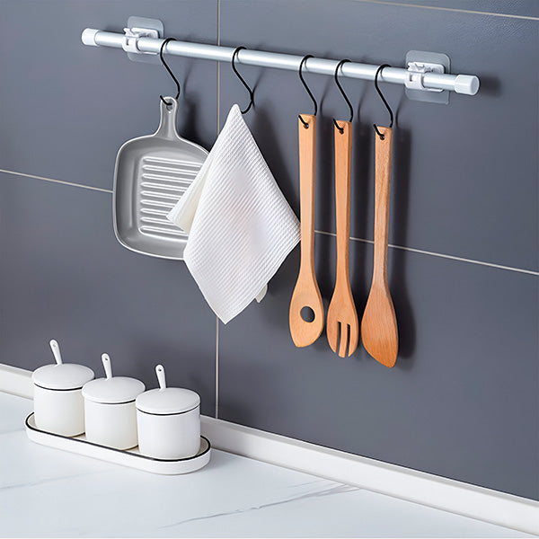 Self-Adhesive Transparent Wall Hook – No Drilling Needed