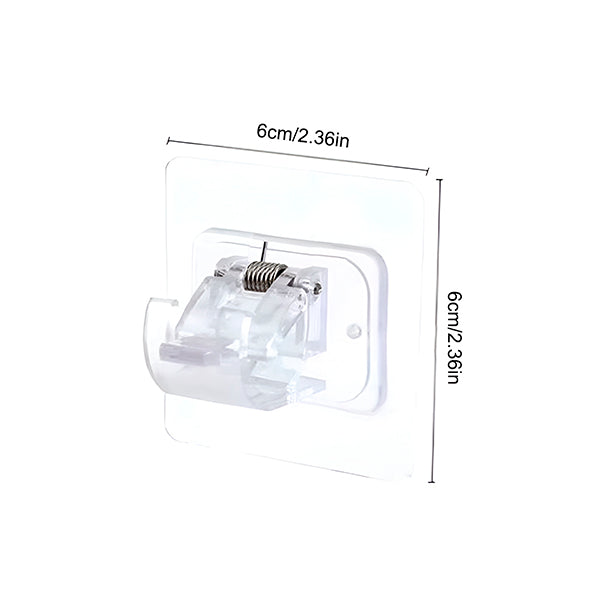 Self-Adhesive Transparent Wall Hook – No Drilling Needed