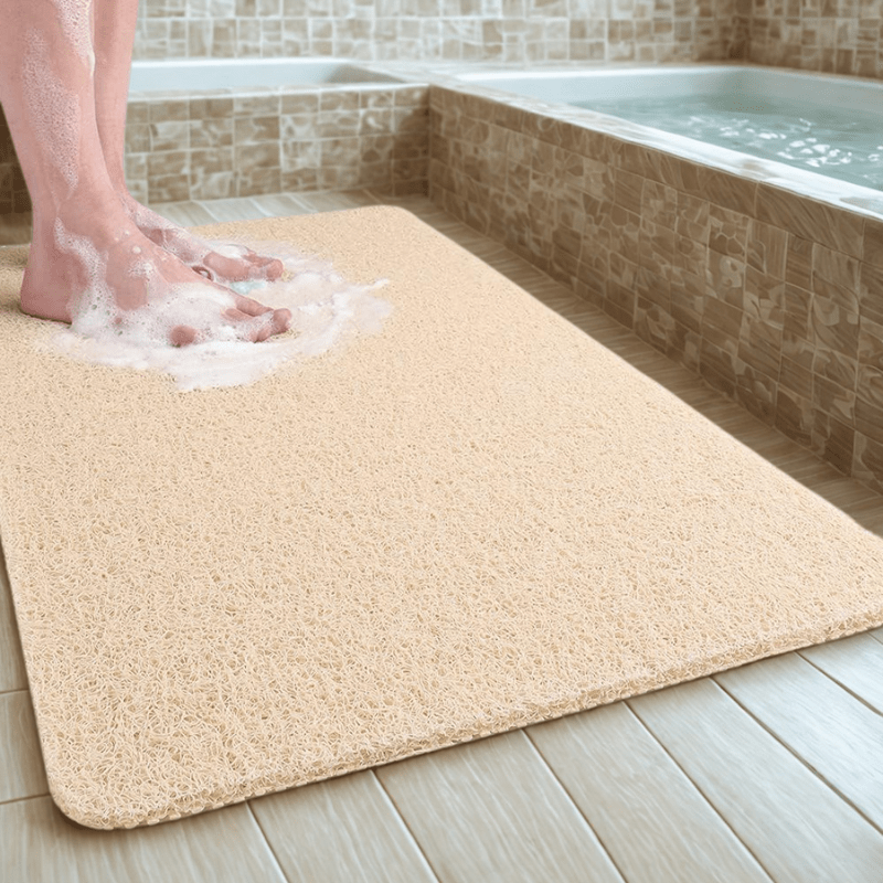 Non-Slip Shower Mat featuring Hygienic Drainage System