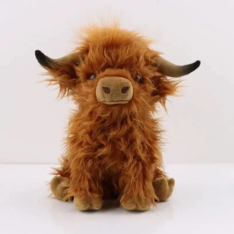 Fluffy Cow Cuddle Plush Toy for Cozy Moments