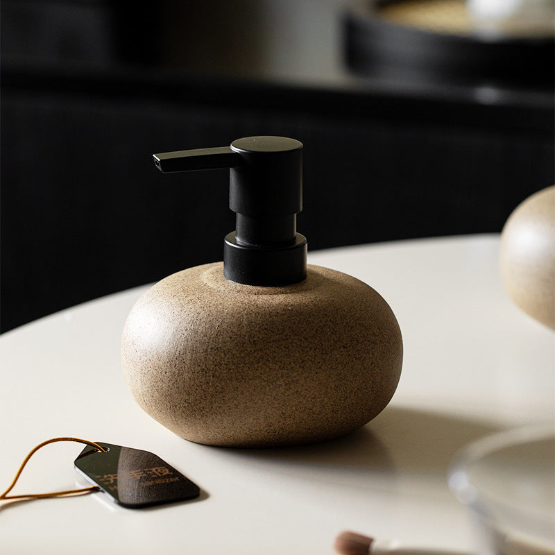 Elegant Ceramic Soap Dispenser for Kitchen & Bath – 10 oz