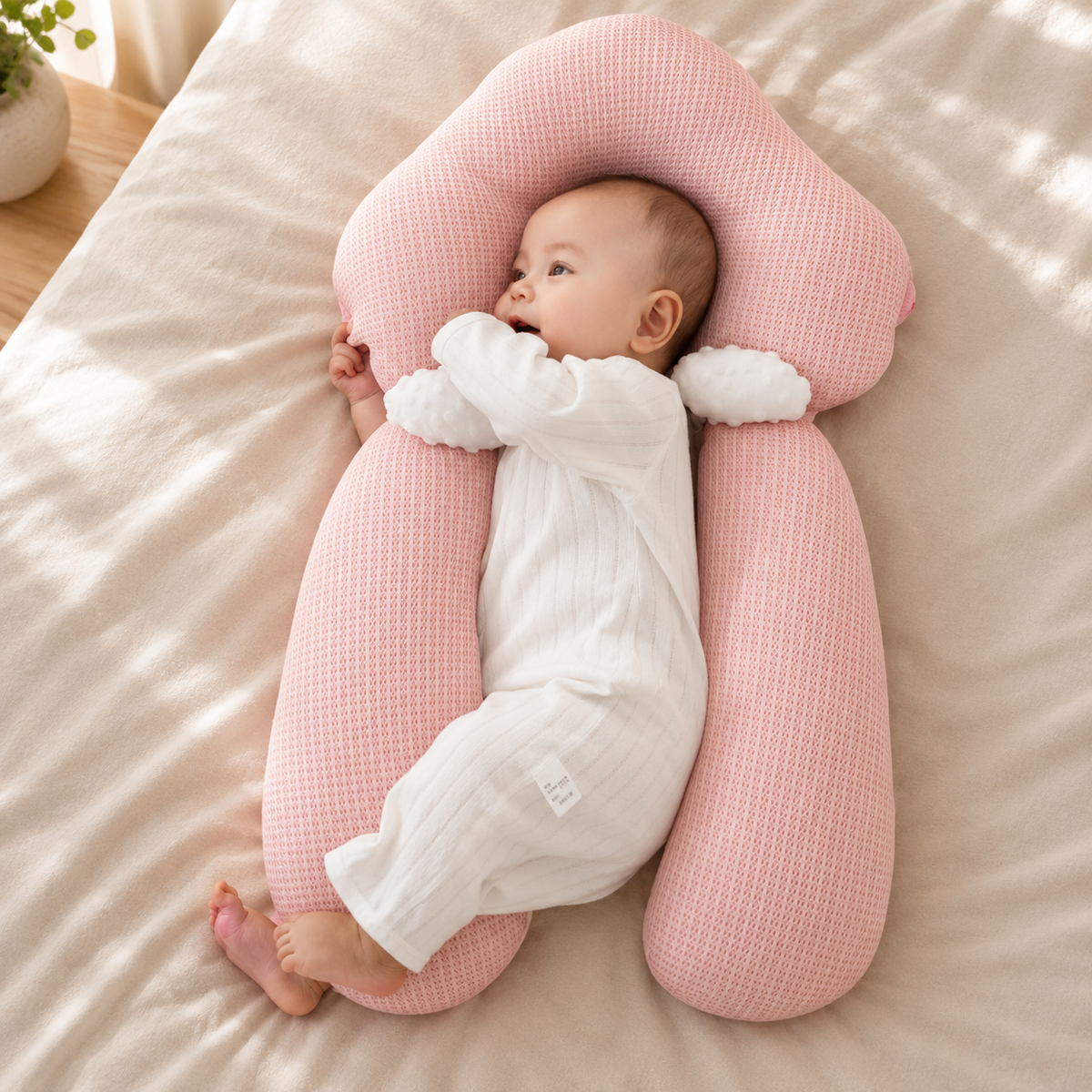 Ergonomic Baby Pillow for Comfortable Sleep Support