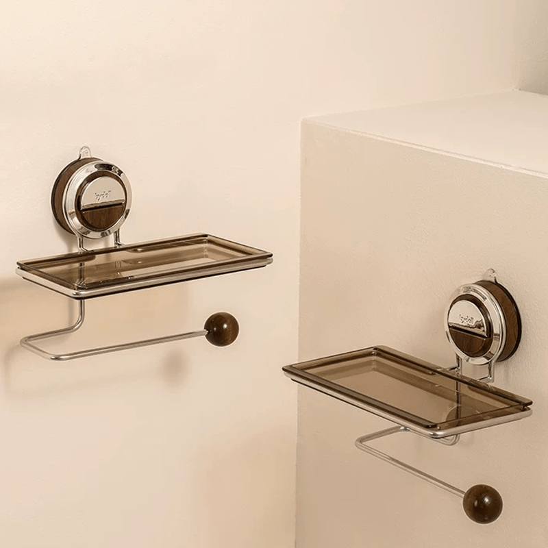 SuctionHold - Effortless Stainless Steel Toilet Paper Holder