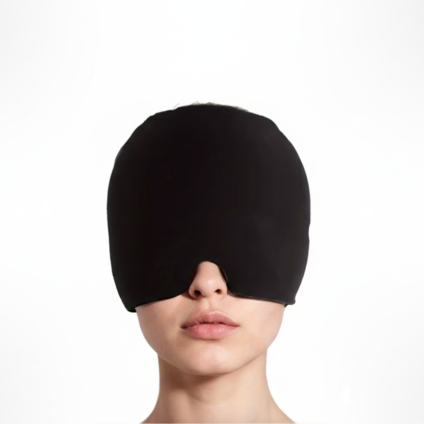 Cold Therapy Headache Wrap and Ice Hat for Migraine Relief