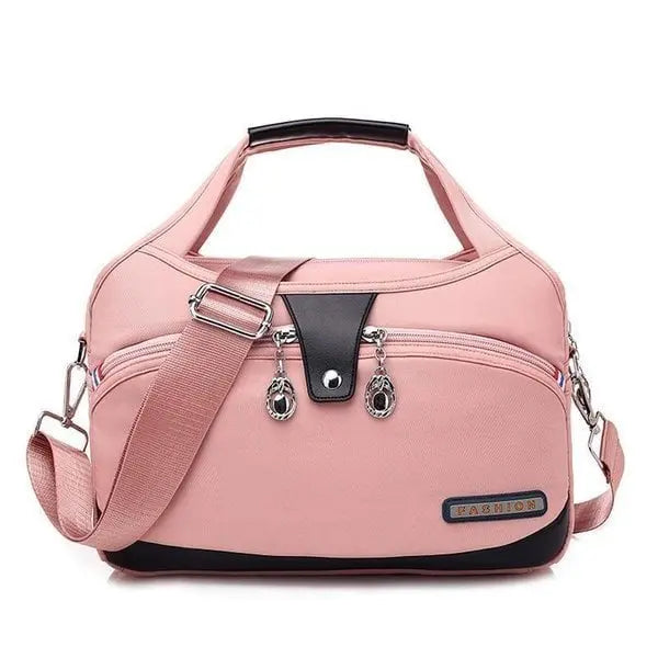 Shoulder Bag with 5 Pockets – Anti-Theft Design