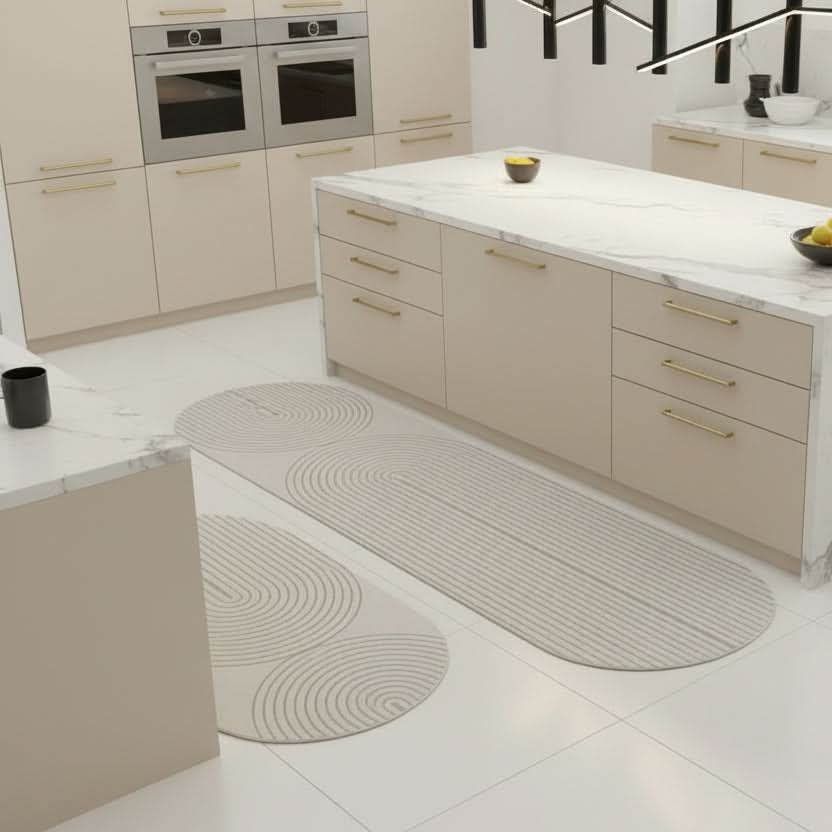 Ergonomic Anti-Fatigue Kitchen Mat with Non-Slip Backing
