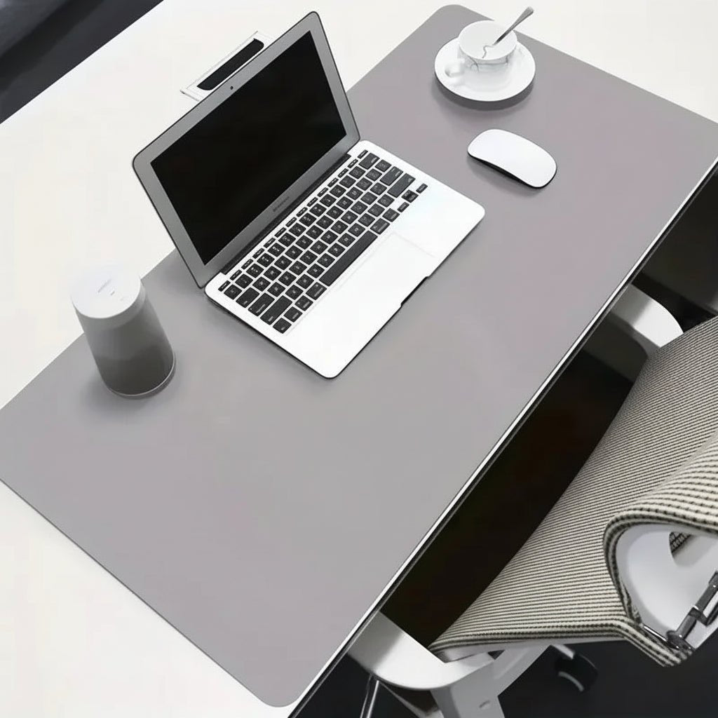 Non-Slip Faux Leather Waterproof Desk Mat