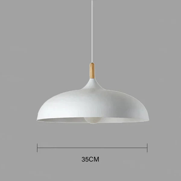 Ceiling Light in North Oak | Warm Illumination | Timeless Aesthetic
