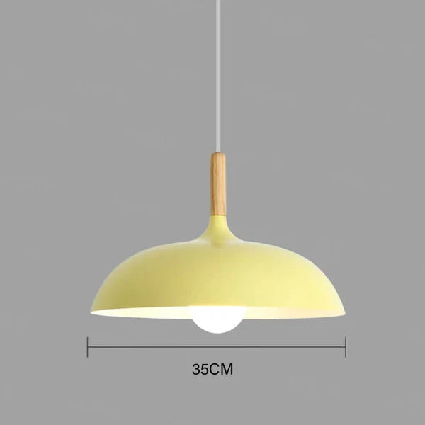 Ceiling Light in North Oak | Warm Illumination | Timeless Aesthetic