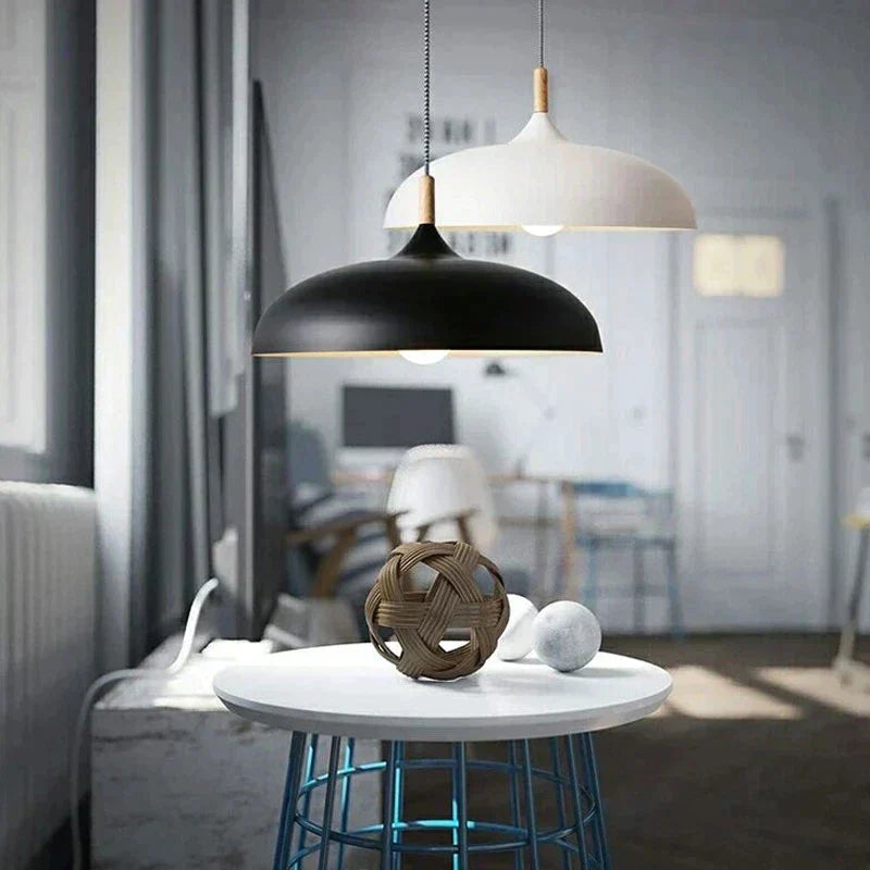Ceiling Light in North Oak | Warm Illumination | Timeless Aesthetic