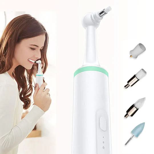 LED Plaque Remover with Rechargeable Oral Cleaning Technology