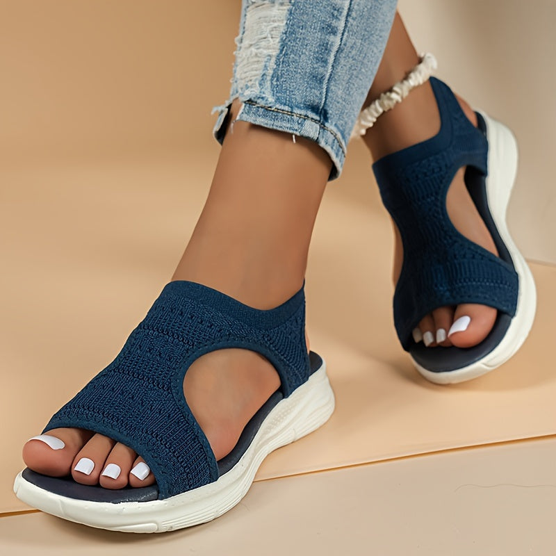 Breathable Knit Upper Women's Sandals