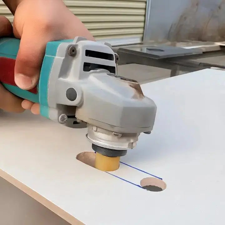 Set of Diamond Grinding Wheels for Polishing Stone Edges