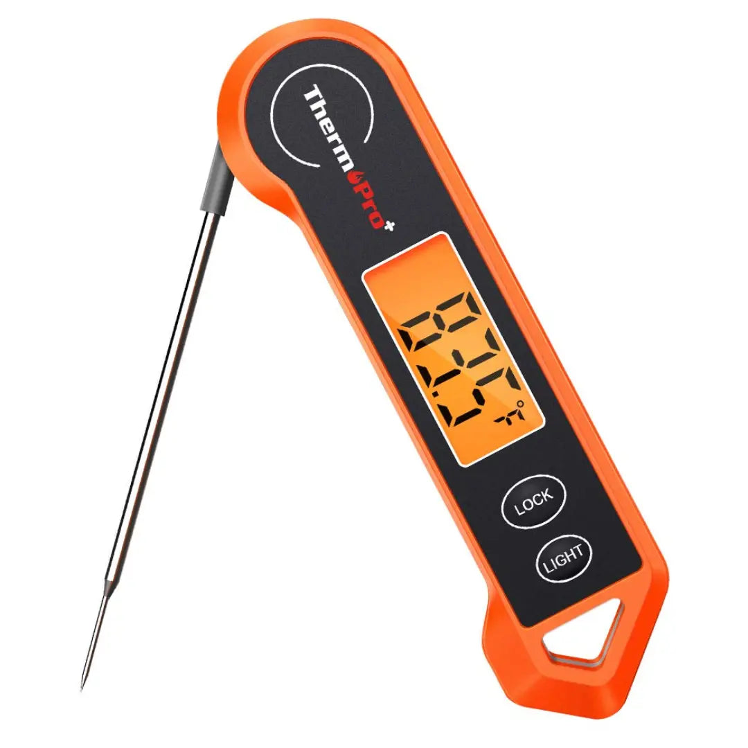 Motion-Activated Waterproof Meat Thermometer with Instant Display