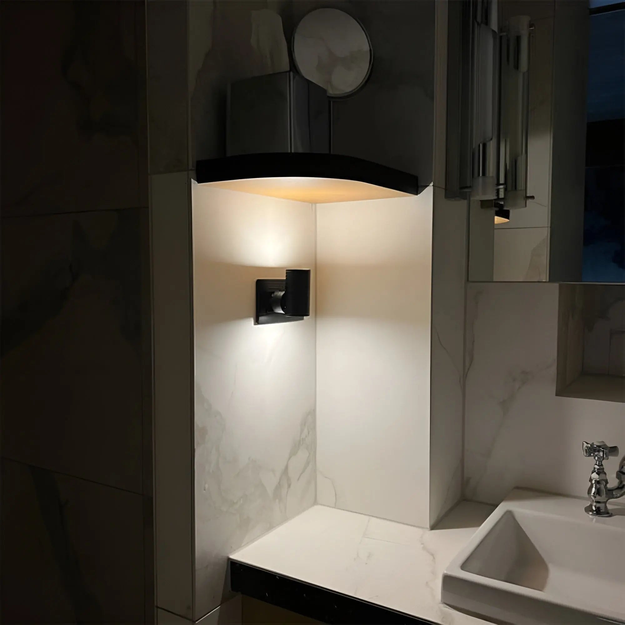 Rotary Control Dimmable LED Night Light – Warm White Plug-in