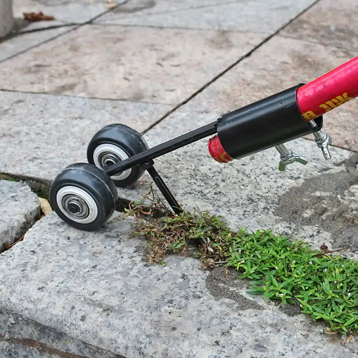 Joint and Edge Weeder with Double Wheels – Efficient Weed Removal