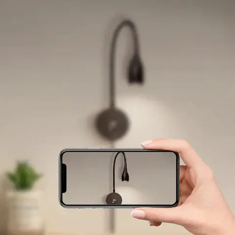 Push-Button Wireless Wall Lamp – Soft Warm Lighting