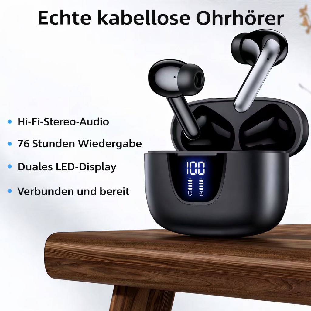 Wireless Earbuds | In-Ear Headphones | Extended Listening & Clear Calls