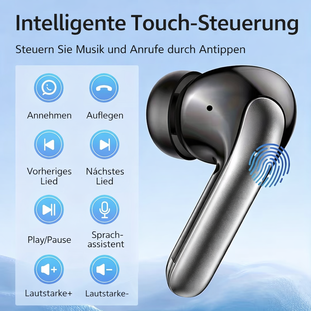Wireless Earbuds | In-Ear Headphones | Extended Listening & Clear Calls