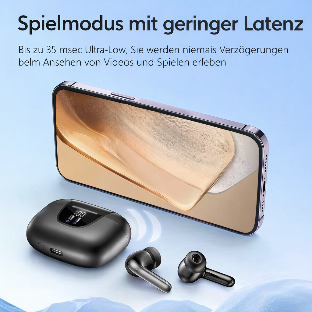 Wireless Earbuds | In-Ear Headphones | Extended Listening & Clear Calls