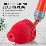 Drain Cleaner Tool for Toilets and Pipes - Compressed Air Version