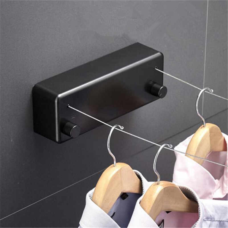 Versatile Retractable Drying Line with Dual Cables