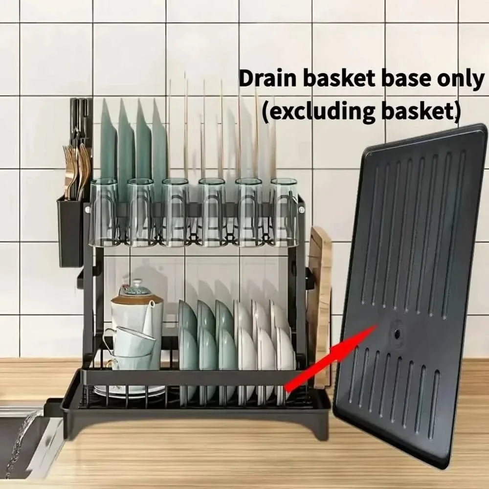 Sturdy Sink Base with Drain Board Organizer for Efficient Storage