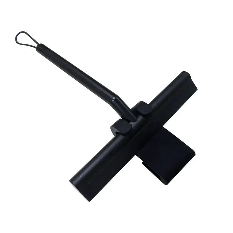 Streak-Free Tile and Glass Wiper – Matte Black Shower Squeegee