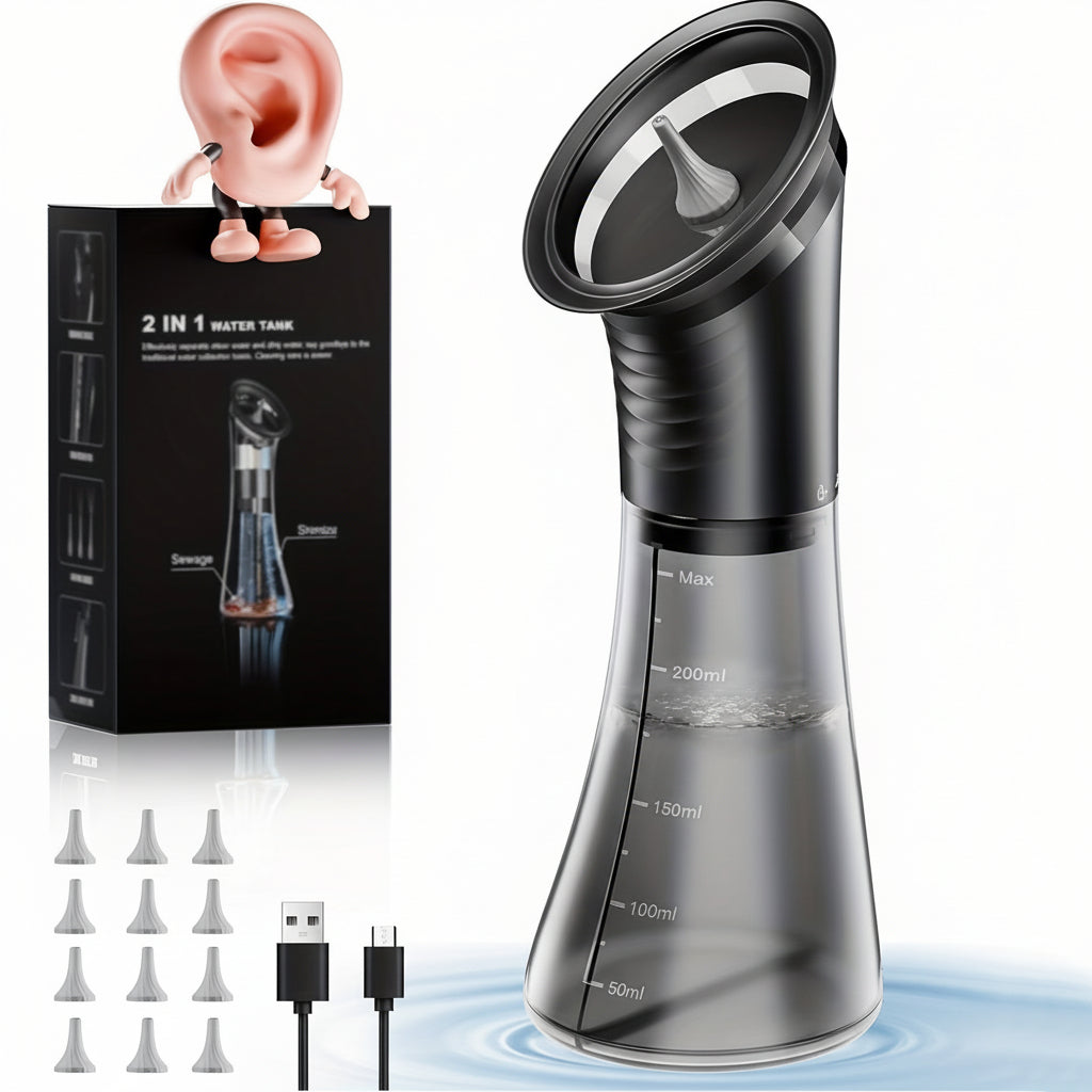 Rechargeable Ear Cleaner with Three Water Pressure Settings