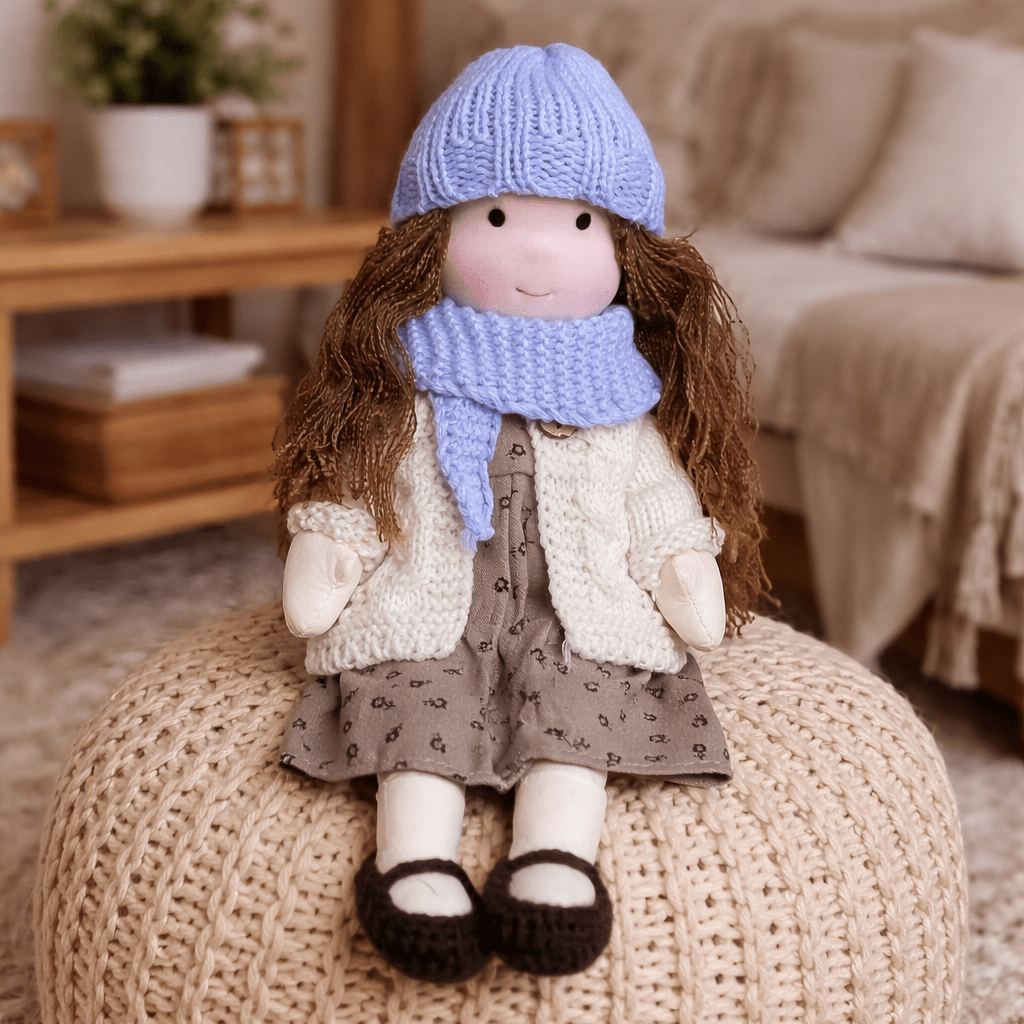 Handcrafted Cotton Waldorf Doll for Imaginative Play