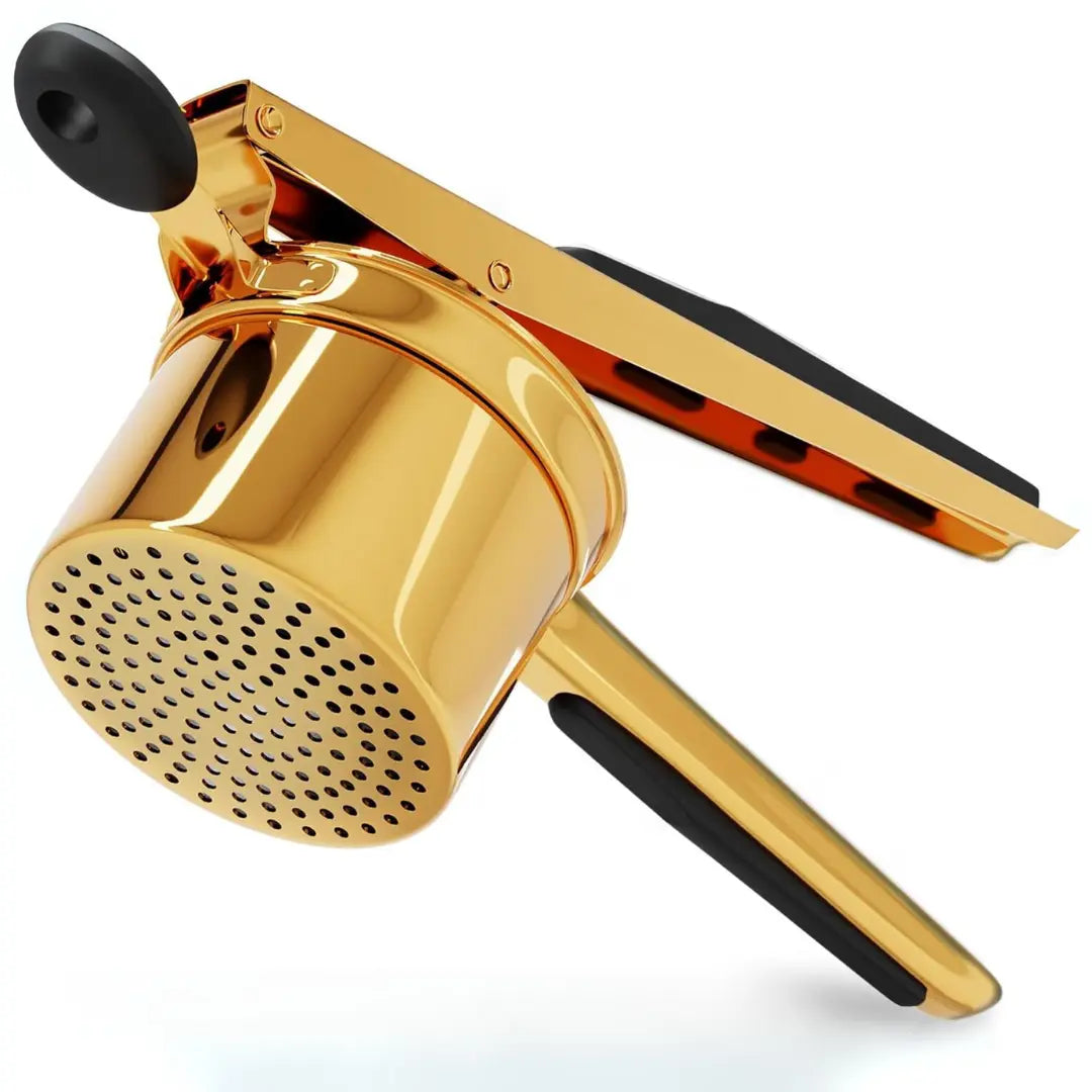 Potato Masher in Stainless Steel – 440 ml, Smooth Puree in a Single Press