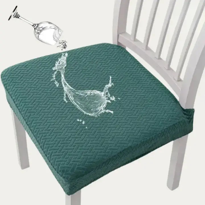 Set of 4 Stretchable Chair Covers – Water-Resistant, Stain-Proof, Washable