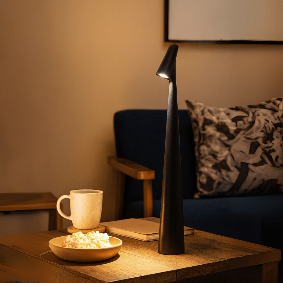 Luminara – Portable Rechargeable Metal Table Lamp