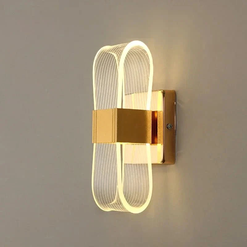 Stylish LED Wall Lamp for Decorative Backgrounds