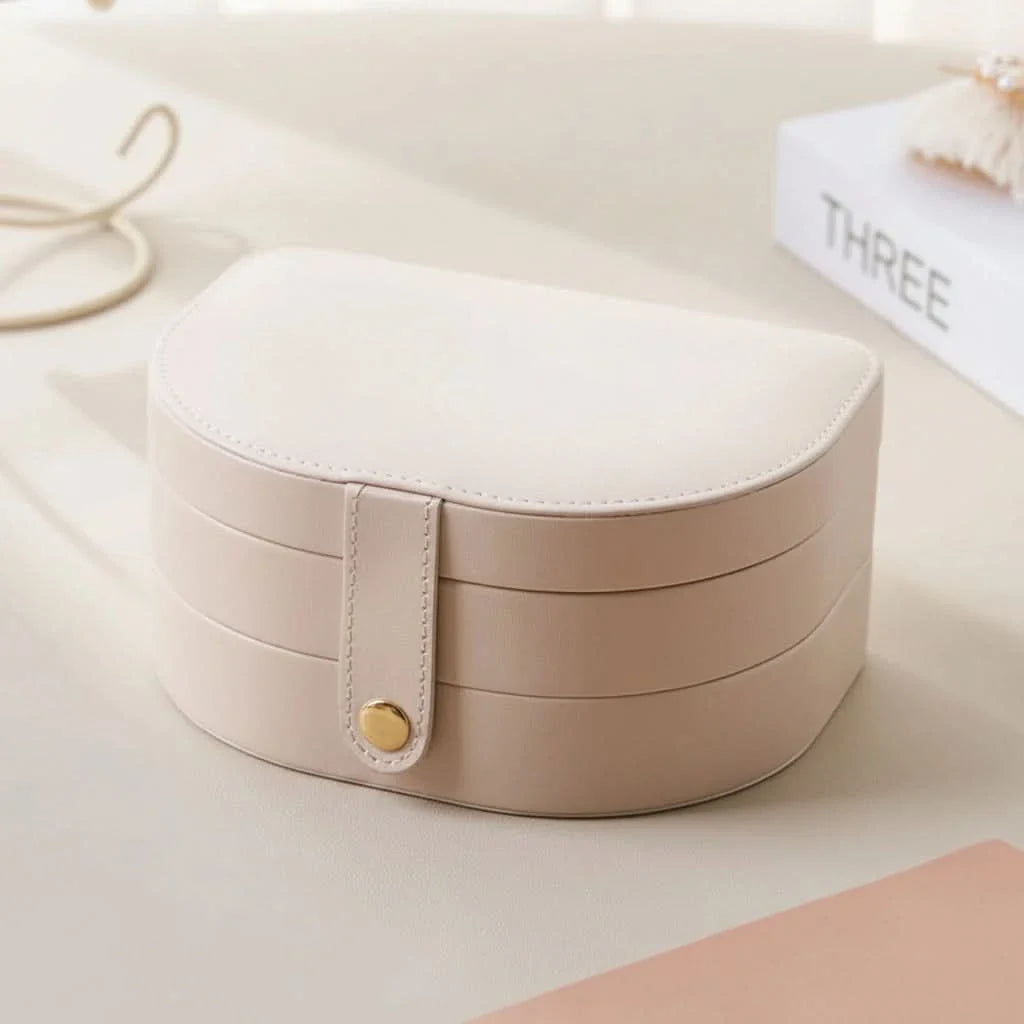 Compact Jewelry Organizer for Travel Bags and Luggage