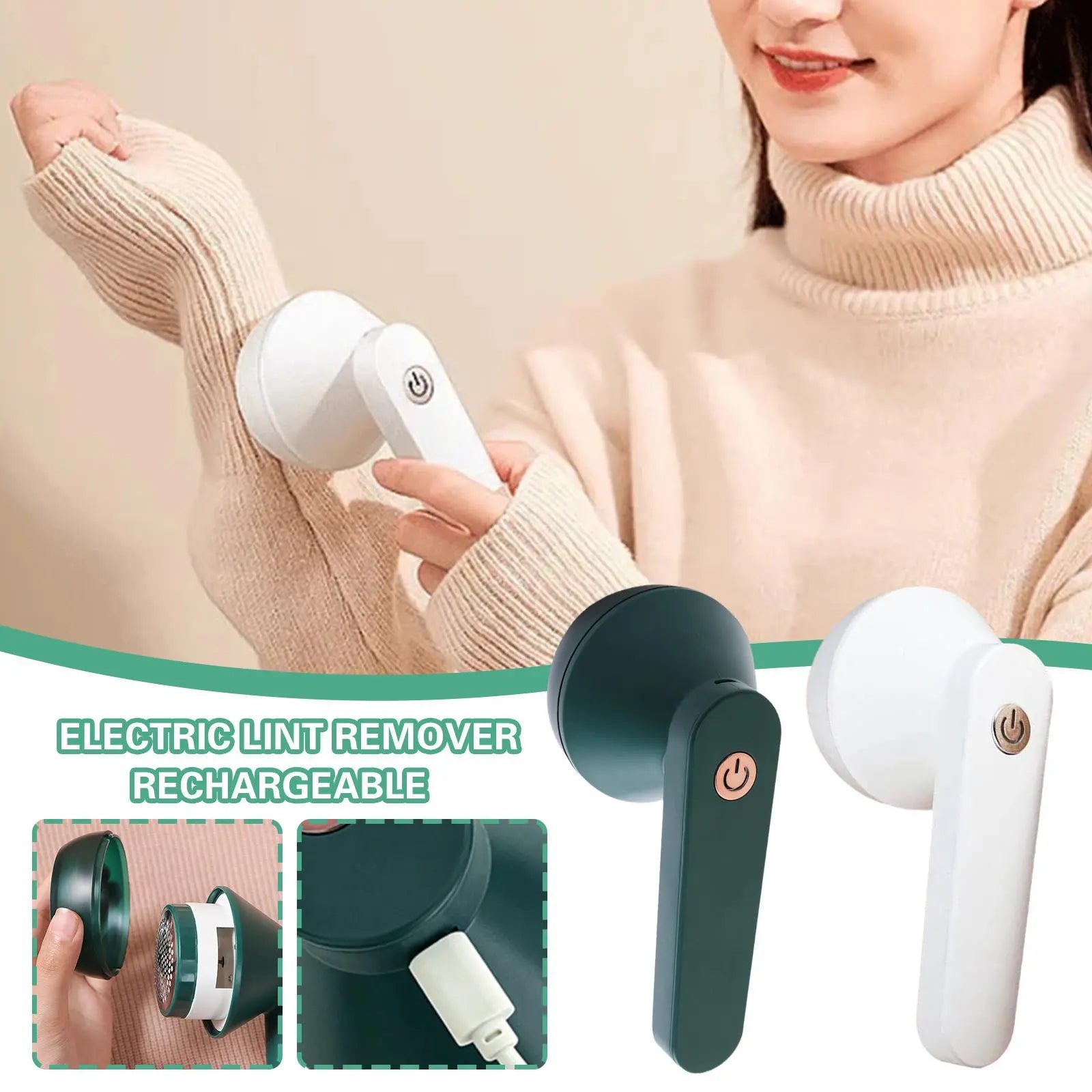 Quick Fabric Freshener – Electric Lint Removal Tool