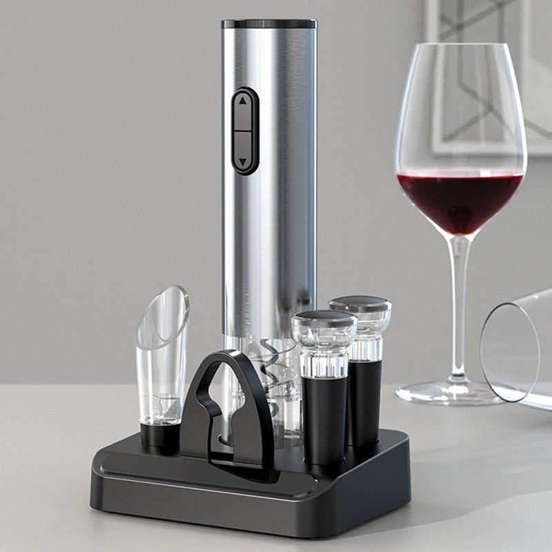 Electric Wine Bottle Opener – Effortlessly Open Any Bottle and Impress Guests