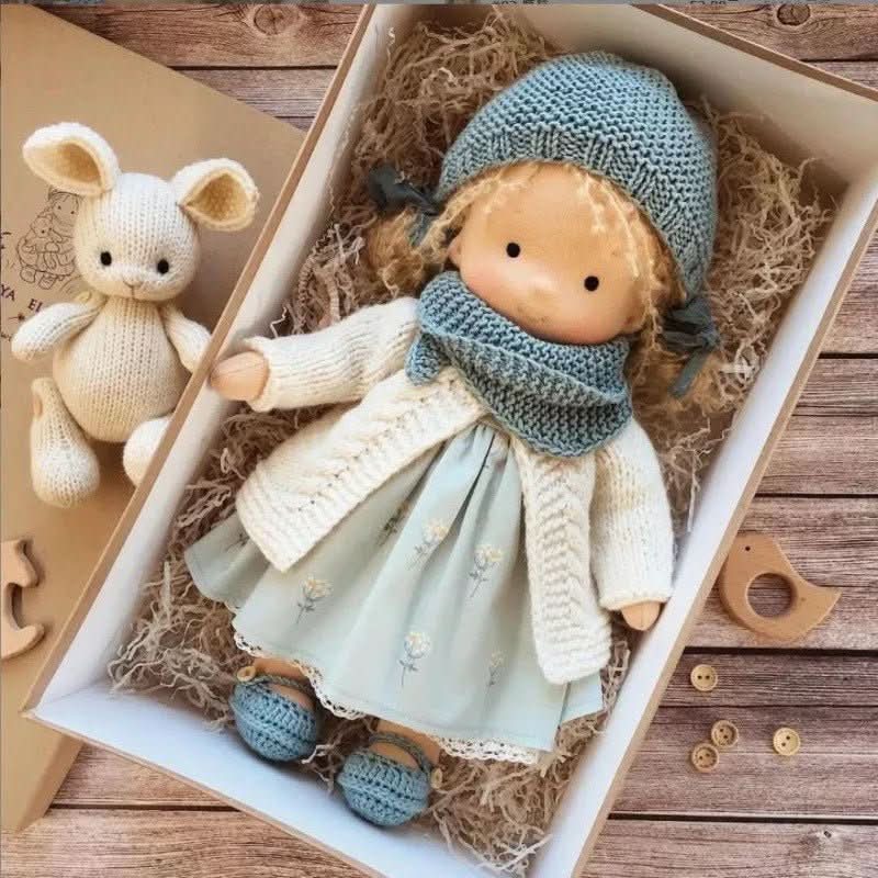 Crafted Cotton Playmate Doll for Imaginative Adventures